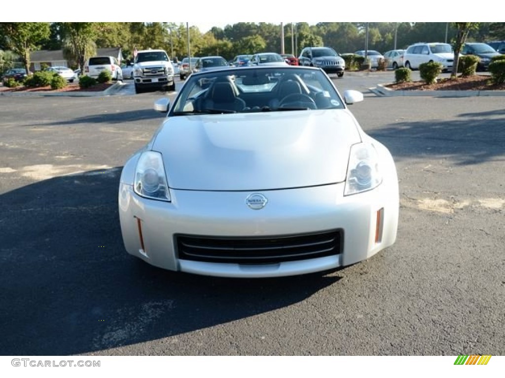 2008 350Z Grand Touring Roadster - Silver Alloy / Charcoal photo #2