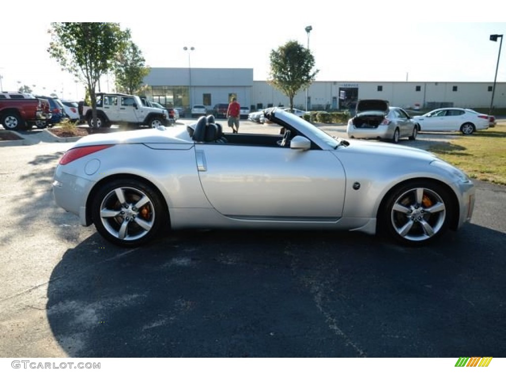 2008 350Z Grand Touring Roadster - Silver Alloy / Charcoal photo #4