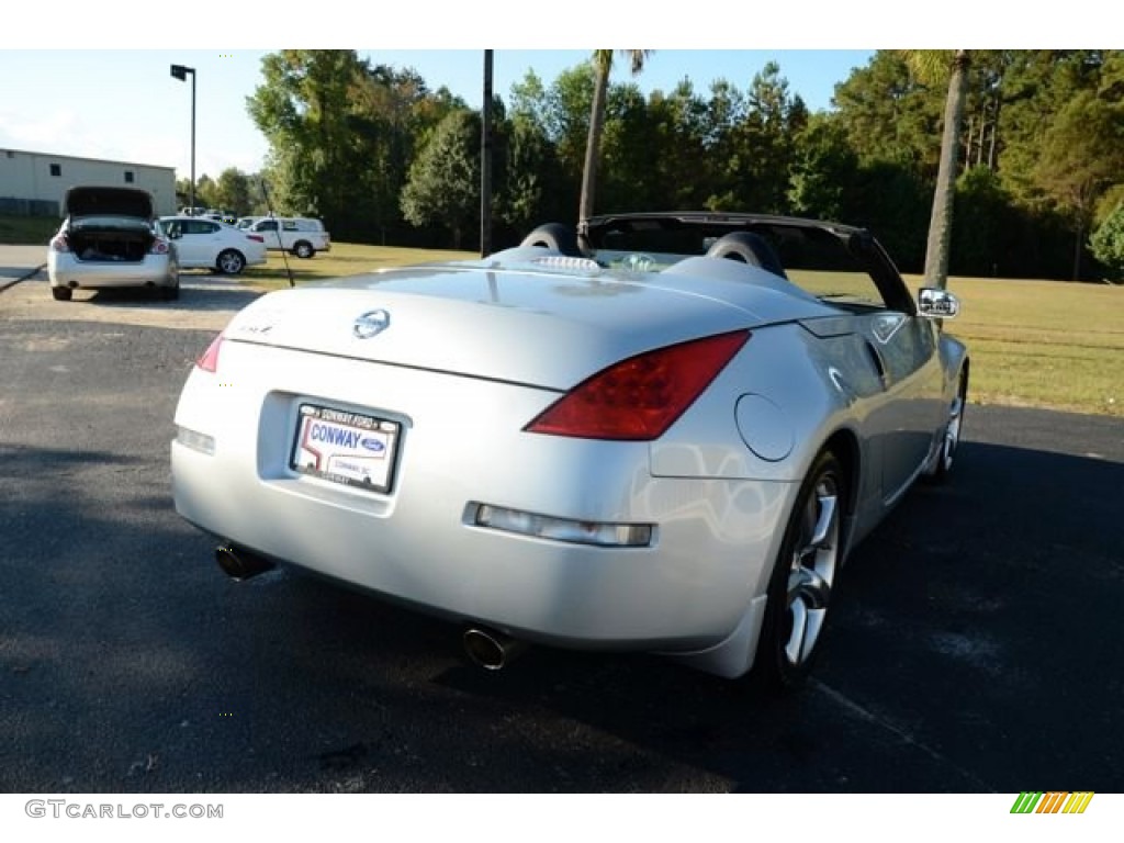 2008 350Z Grand Touring Roadster - Silver Alloy / Charcoal photo #5