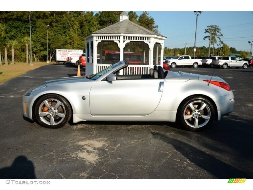 2008 350Z Grand Touring Roadster - Silver Alloy / Charcoal photo #8