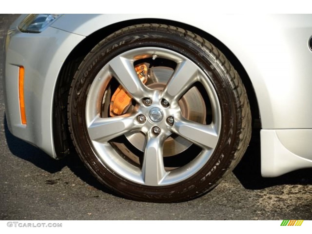 2008 350Z Grand Touring Roadster - Silver Alloy / Charcoal photo #9