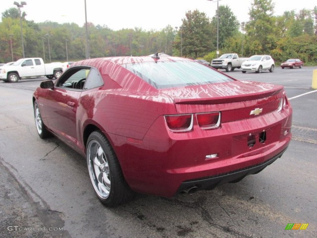 2010 Camaro LT/RS Coupe - Red Jewel Tintcoat / Black photo #6