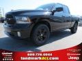 2014 Black Ram 1500 Express Quad Cab  photo #1