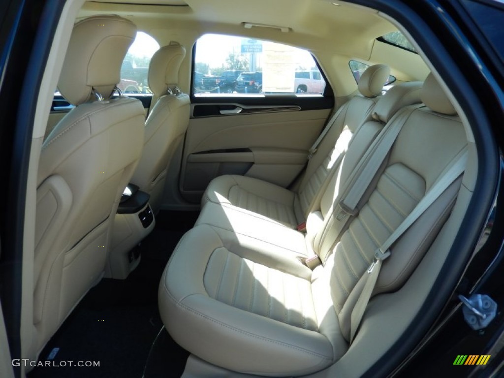 2014 Ford Fusion Hybrid SE Rear Seat Photo #86456043