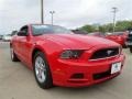 2014 Race Red Ford Mustang V6 Coupe  photo #7