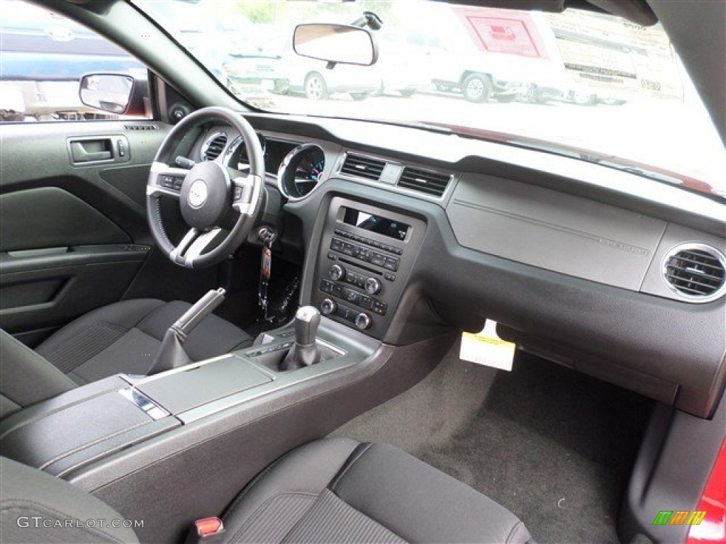 2014 Mustang V6 Coupe - Race Red / Charcoal Black photo #11