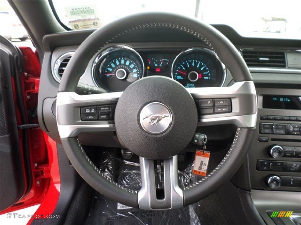 2014 Mustang V6 Coupe - Race Red / Charcoal Black photo #16