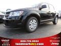 2014 Pitch Black Dodge Journey Amercian Value Package  photo #1
