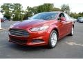 Ruby Red 2014 Ford Fusion SE Exterior