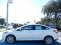White Platinum - Focus Titanium Sedan Photo No. 2