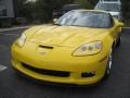 2008 Velocity Yellow Chevrolet Corvette Z06  photo #2