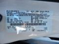 UG: White Platinum 2014 Ford Focus Titanium Sedan Color Code