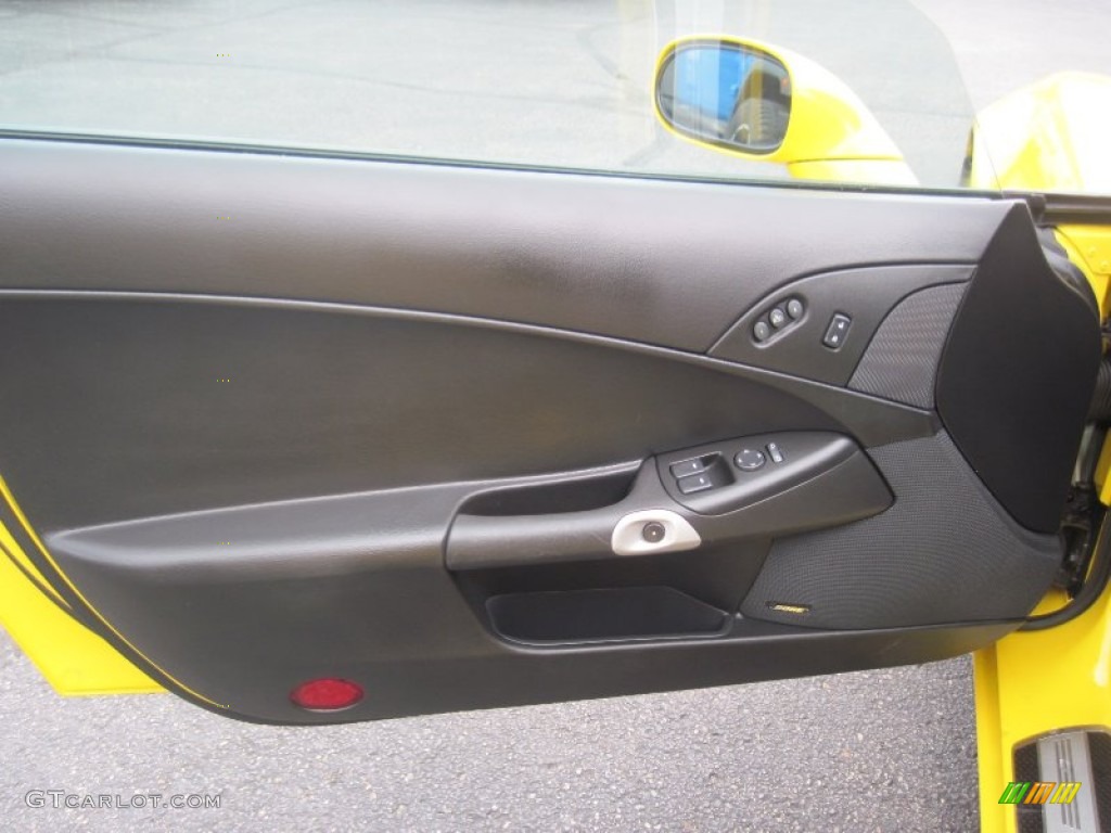 2008 Corvette Z06 - Velocity Yellow / Ebony photo #8