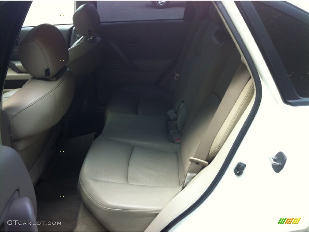 2003 FX 35 AWD - Ivory Pearl White / Willow photo #7