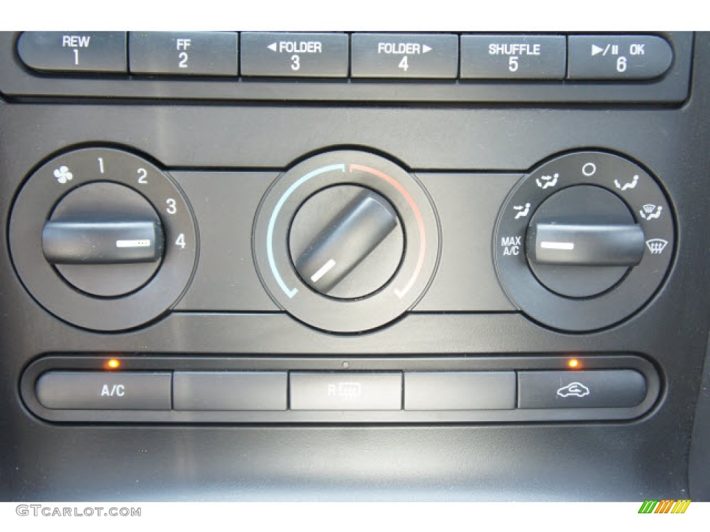 2008 Ford Mustang V6 Premium Coupe Controls Photo #86458977