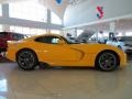 Race Yellow 2014 Dodge SRT Viper Coupe Exterior