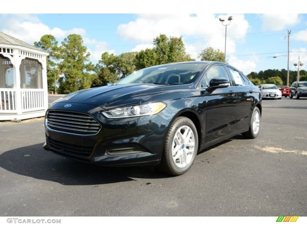Dark Side 2014 Ford Fusion SE EcoBoost Exterior Photo #86459493
