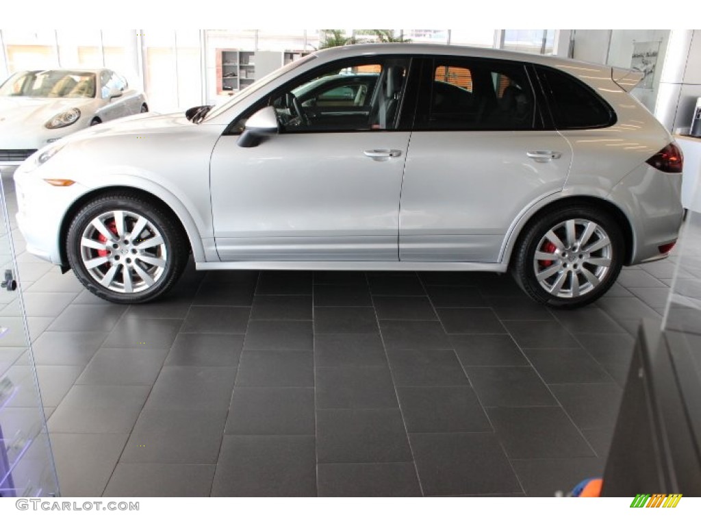 Classic Silver Metallic 2013 Porsche Cayenne GTS Exterior Photo #86459643
