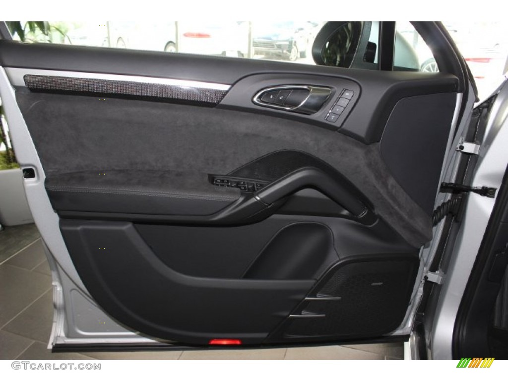 2013 Porsche Cayenne GTS Black Door Panel Photo #86459775