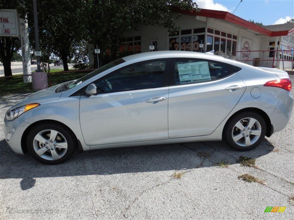 2013 Elantra GLS - Silver / Gray photo #2