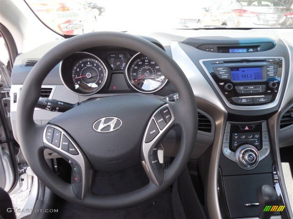 2013 Elantra GLS - Silver / Gray photo #5