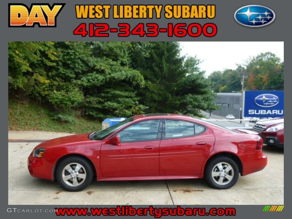 2007 Grand Prix Sedan - Red Jewel Tintcoat / Ebony photo #1
