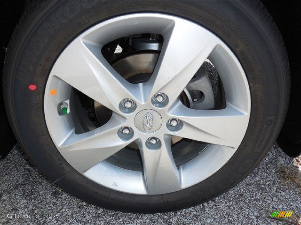 2013 Elantra GLS - Silver / Gray photo #7