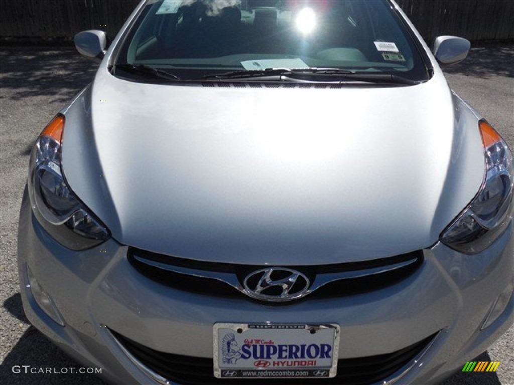 2013 Elantra GLS - Silver / Gray photo #1