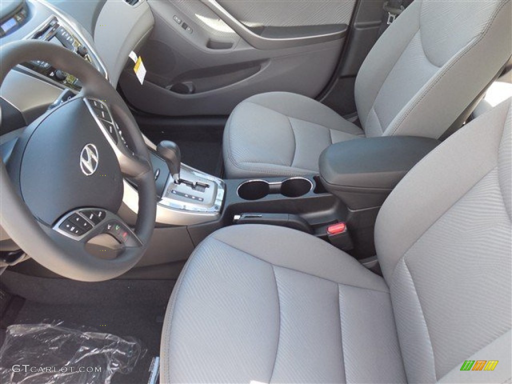 2013 Elantra GLS - Silver / Gray photo #4