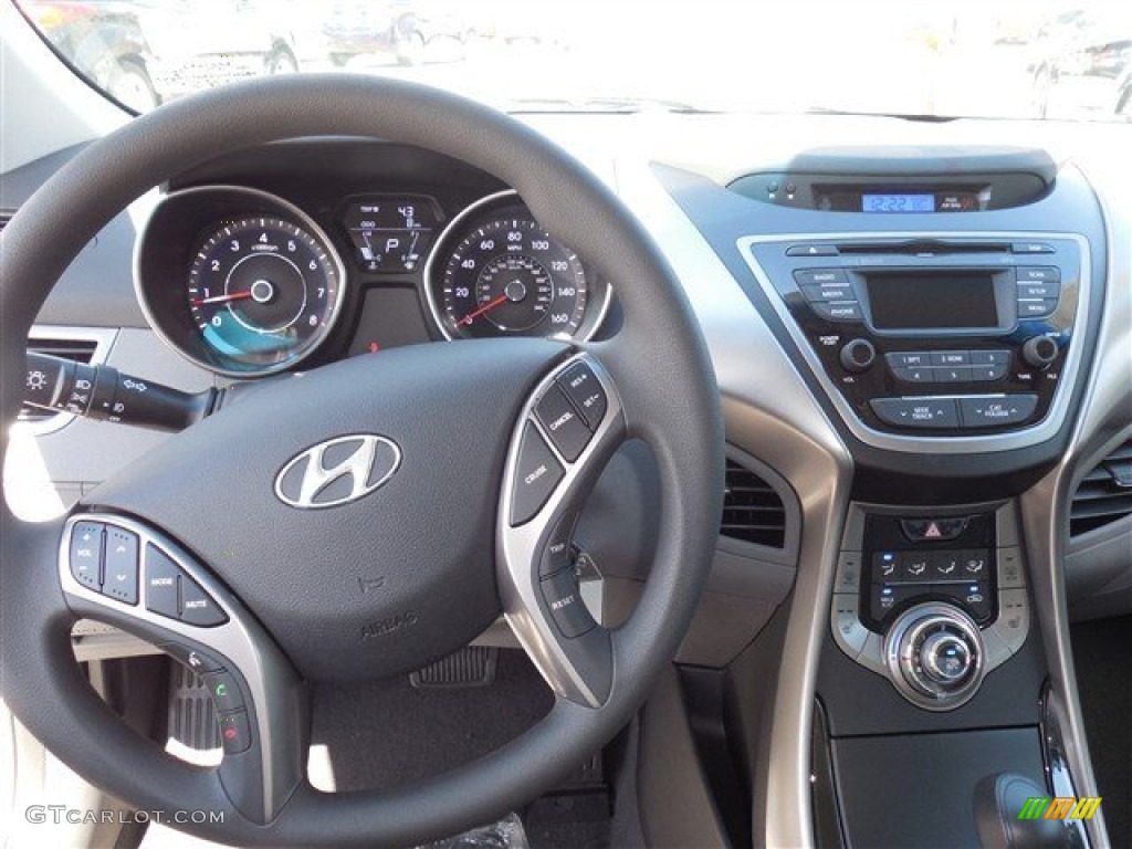 2013 Elantra GLS - Silver / Gray photo #5