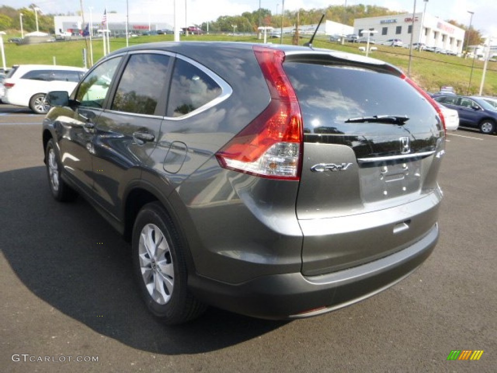 2014 CR-V EX AWD - Polished Metal Metallic / Gray photo #5