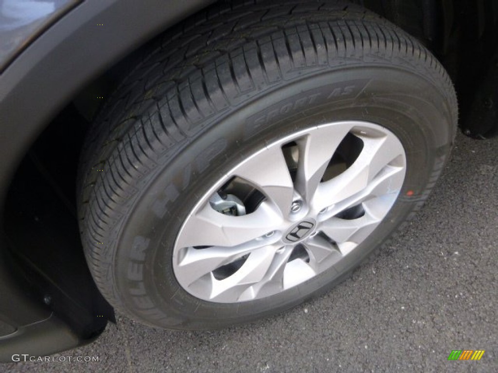 2014 CR-V EX AWD - Polished Metal Metallic / Gray photo #9