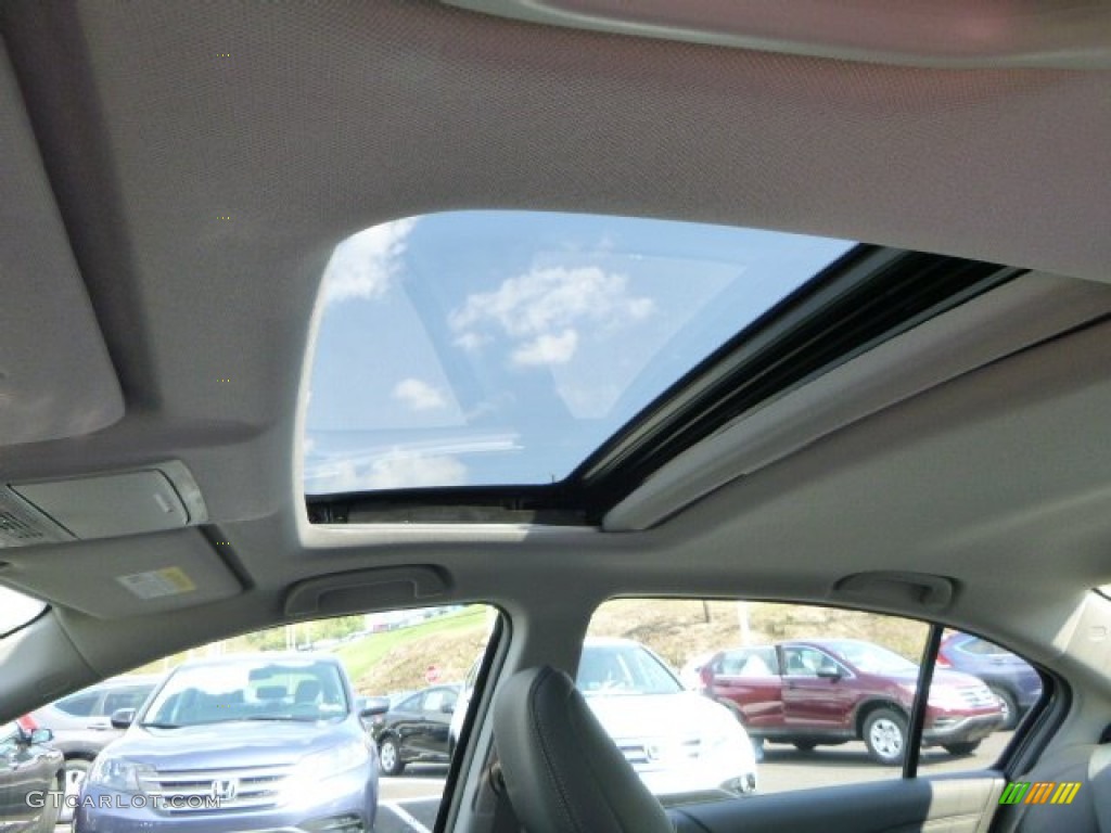 2014 Accord EX-L Sedan - Crystal Black Pearl / Black photo #16