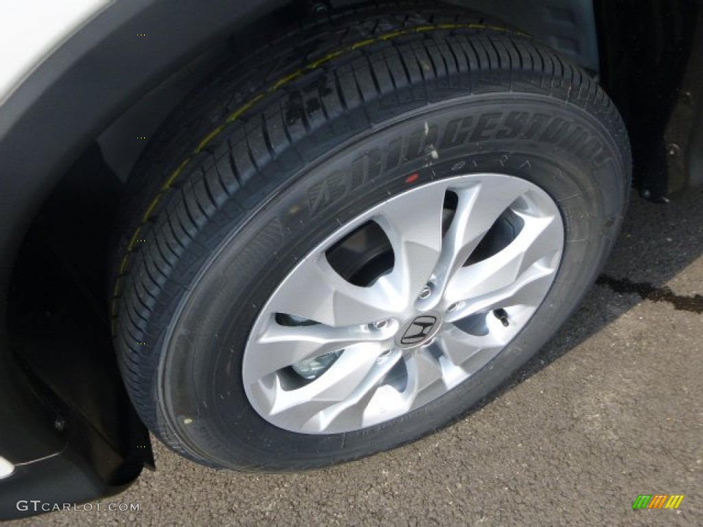 2014 CR-V EX-L AWD - White Diamond Pearl / Black photo #9