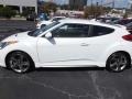 2013 Elite White Pearl Hyundai Veloster Turbo  photo #2