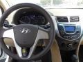 2013 Century White Hyundai Accent GLS 4 Door  photo #5