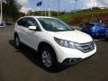 2014 White Diamond Pearl Honda CR-V EX AWD  photo #1