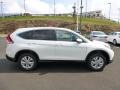 2014 White Diamond Pearl Honda CR-V EX AWD  photo #2