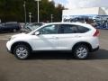 2014 White Diamond Pearl Honda CR-V EX AWD  photo #6