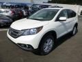 2014 White Diamond Pearl Honda CR-V EX AWD  photo #7