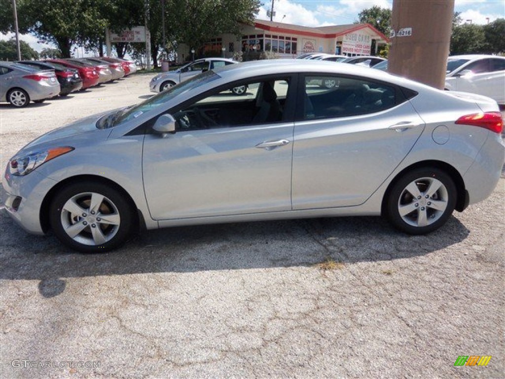2013 Elantra GLS - Silver / Gray photo #1