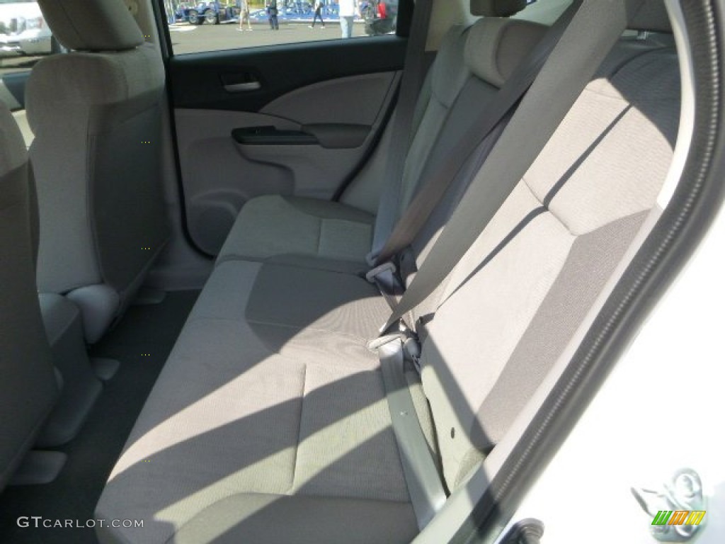 2014 CR-V LX AWD - White Diamond Pearl / Gray photo #11