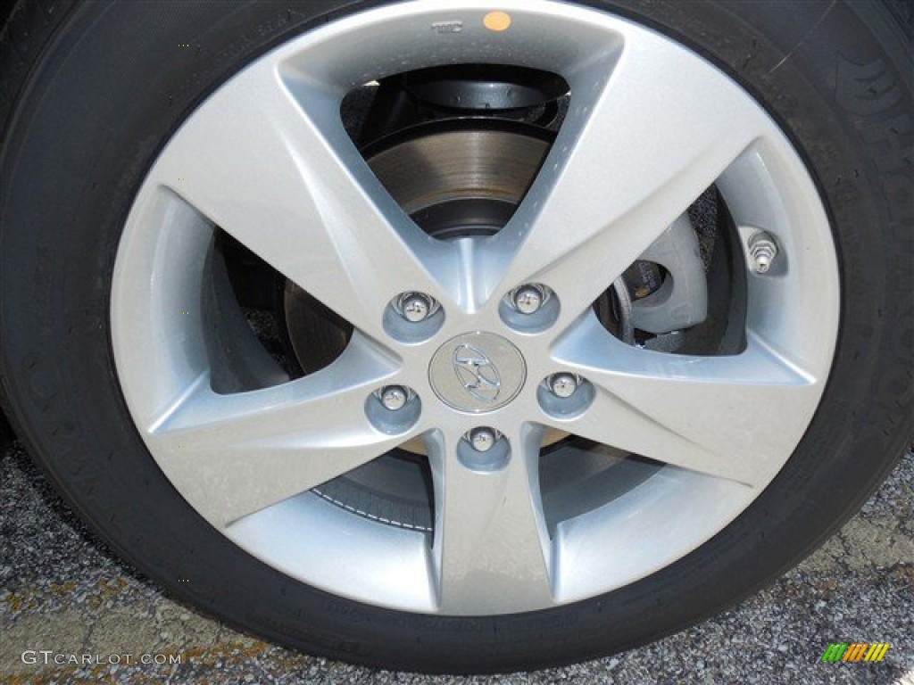 2013 Elantra GLS - Harbor Gray Metallic / Gray photo #7