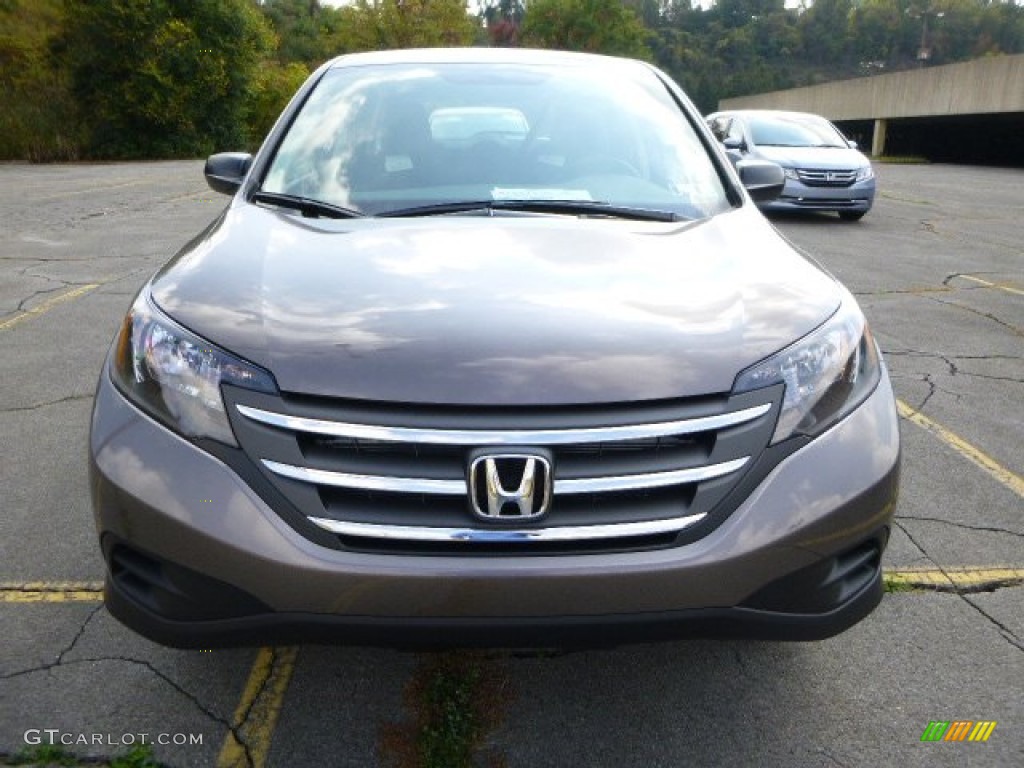 2014 CR-V LX AWD - Urban Titanium Metallic / Black photo #8