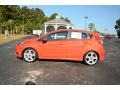 Molten Orange 2014 Ford Fiesta ST Hatchback Exterior