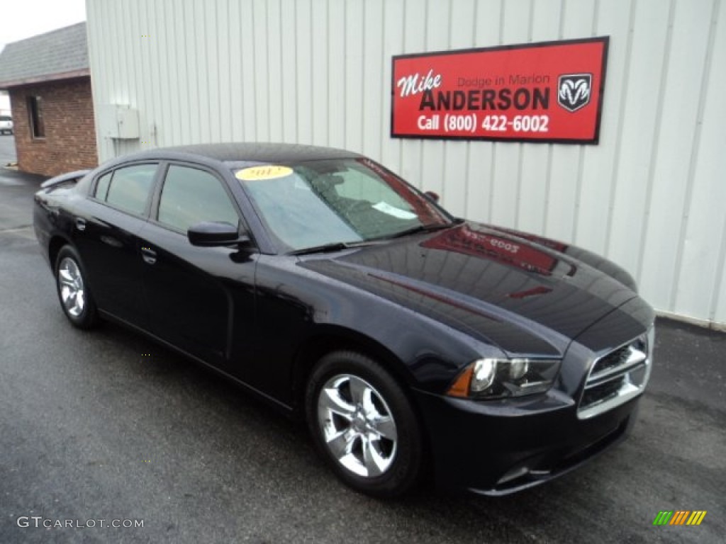 2012 Charger SE - Blackberry Pearl / Black photo #1