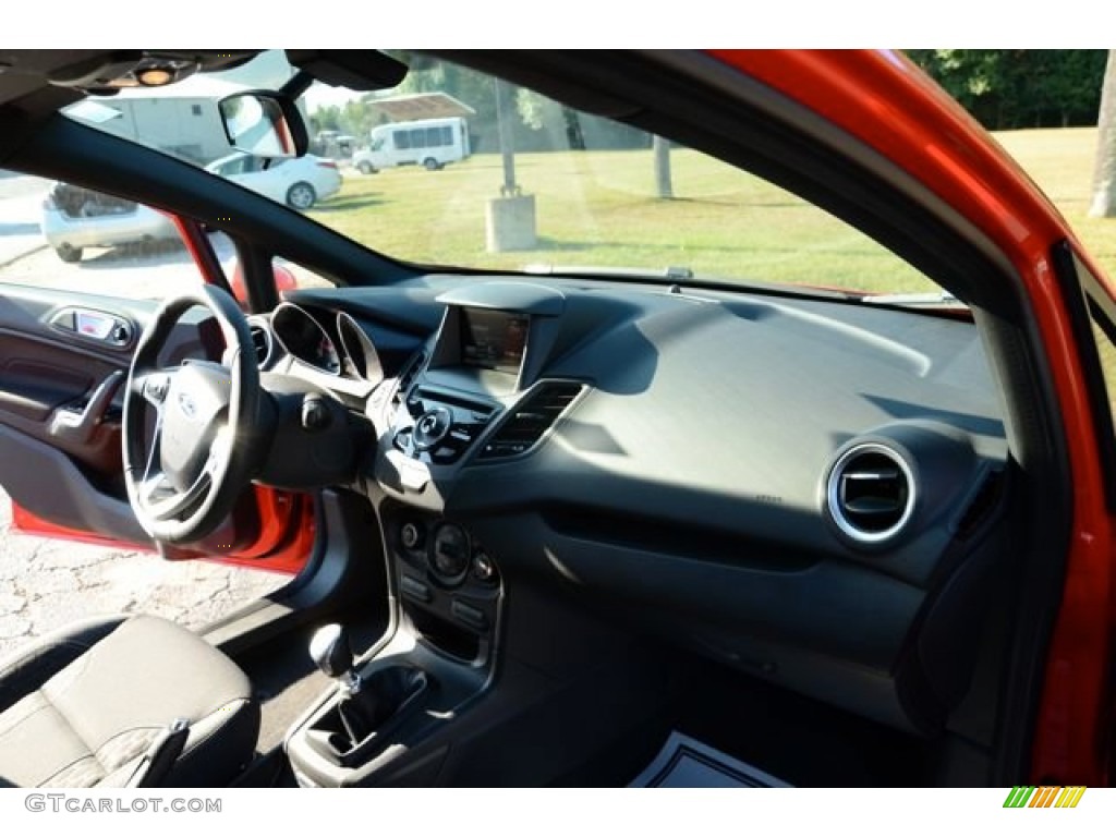 2014 Fiesta ST Hatchback - Molten Orange / ST Charcoal Black photo #17