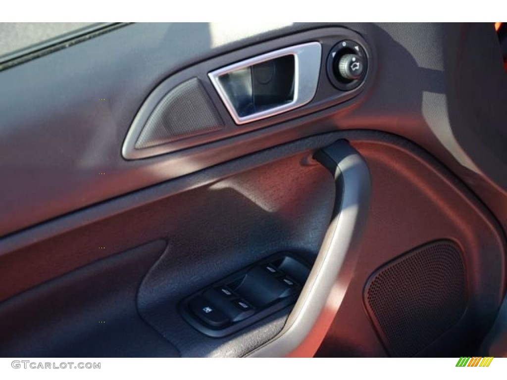 2014 Fiesta ST Hatchback - Molten Orange / ST Charcoal Black photo #20