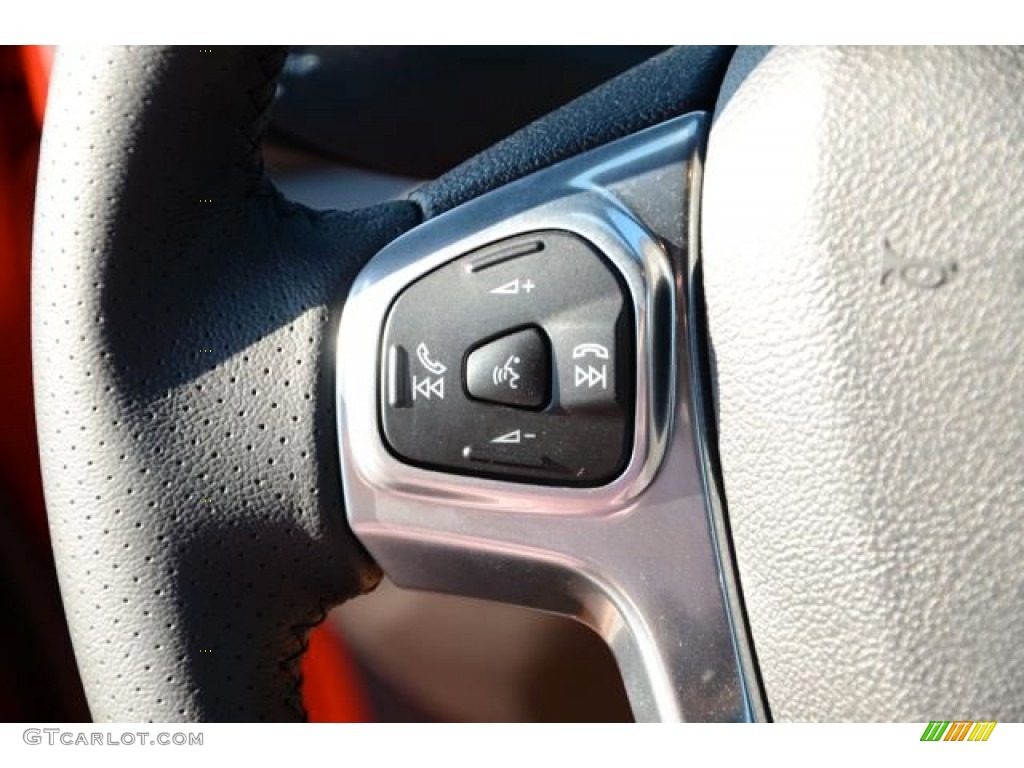 2014 Fiesta ST Hatchback - Molten Orange / ST Charcoal Black photo #23
