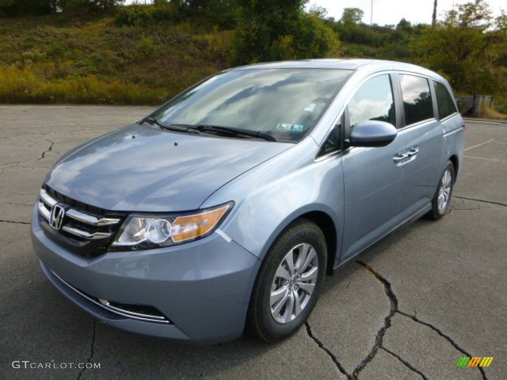 2014 Odyssey EX-L - Celestial Blue Metallic / Gray photo #7